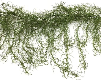 4 Ft Green Artificial Spanish Moss Garland, Gypsophila - Artificial  Flowers, Wedding, Arbor, Trellis, Flower Crown, Hair Accessories, Hat