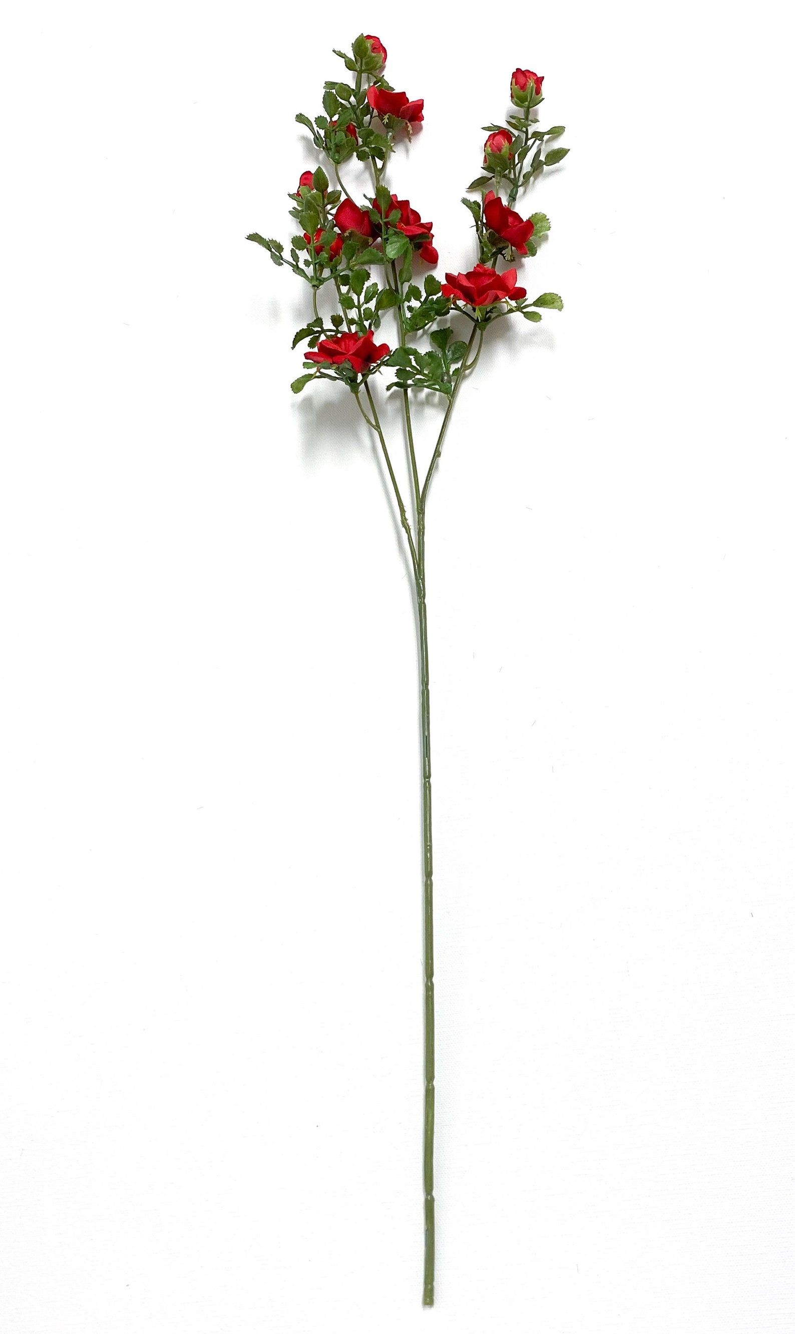 23 Inch Artificial RED Rose Spray Artificial Flowers Silk Etsy