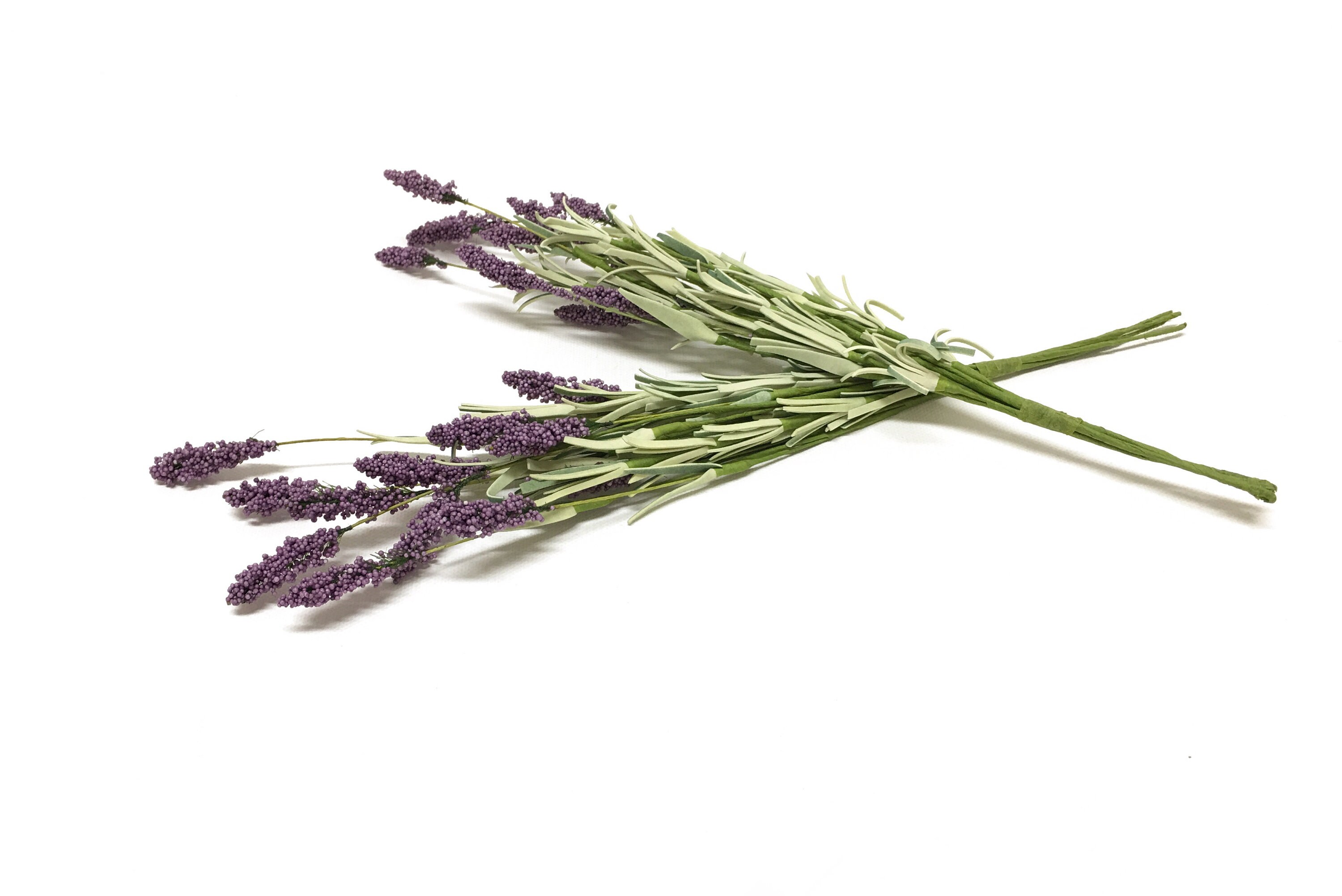 2 Bunches PURPLE Artificial Mini Cattails Artificial Etsy