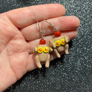 Friends,  Turkey Earrings! Tv show friends iconic Turkey earrings. Thanksgiving earrings. Friends Collectable
