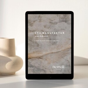 Vind interieurstijl | Werkboek interieurontwerp als PDF | Stijl vinden voor uw huis | digitaal werkboek leven