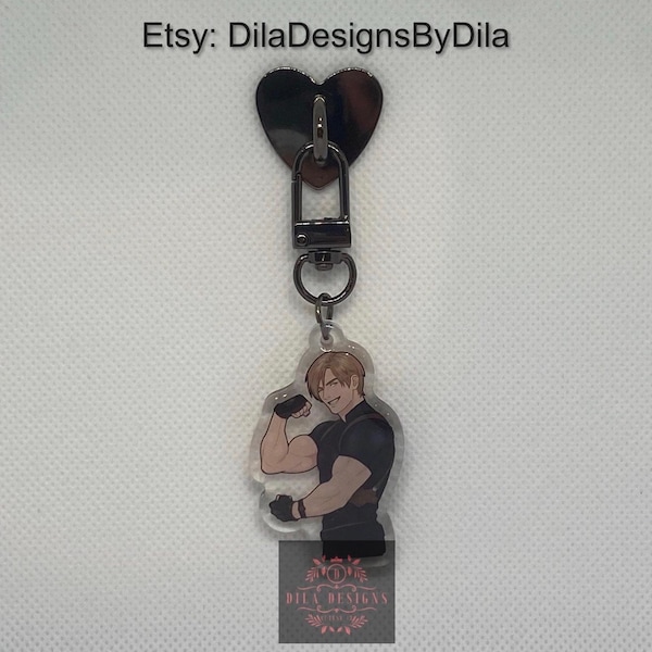 LEON KENNEDY RESIDENT Evil inspired Acrylic Goods !! -