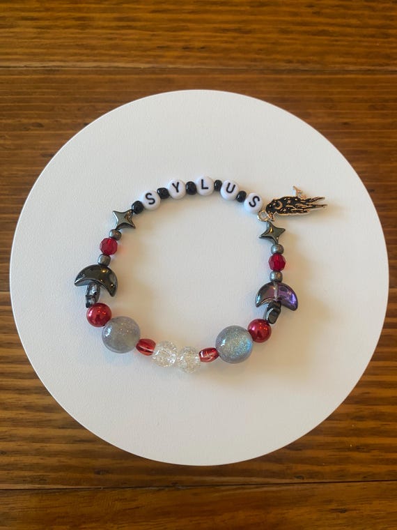 Beaded Bracelet - Sylus from Love and Deepspace !