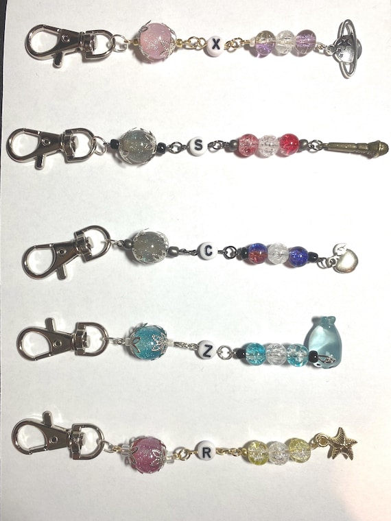 Love and Deepspace beaded keychains - Zayne Sylus Xavier Caleb Rafayel ! lowkey and affordable