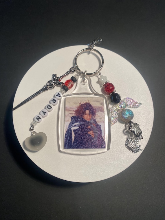 ARDYN Final Fantasy XV KEYCHAIN - Ardyn from Final Fantasy 15 beaded keychain