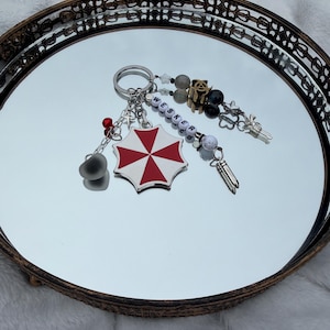 ALBERT WESKER from Resident Evil Inspired KEYCHAIN !