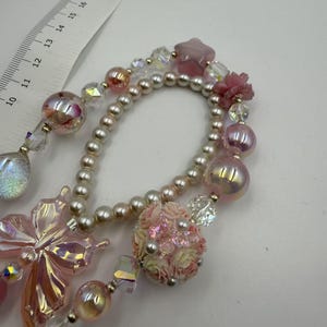 handmade pink phone charm