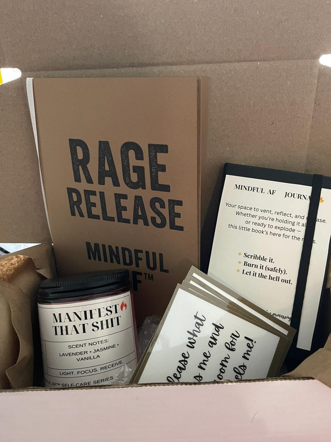 Man Raging Out Gift Rage Box | Anger Release Kit | Stress Relief Gift | Funny Stress Gift ...