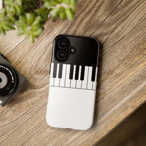 Elegant Piano, Music Keyboard Case, iPhone 16 15 14 13 12