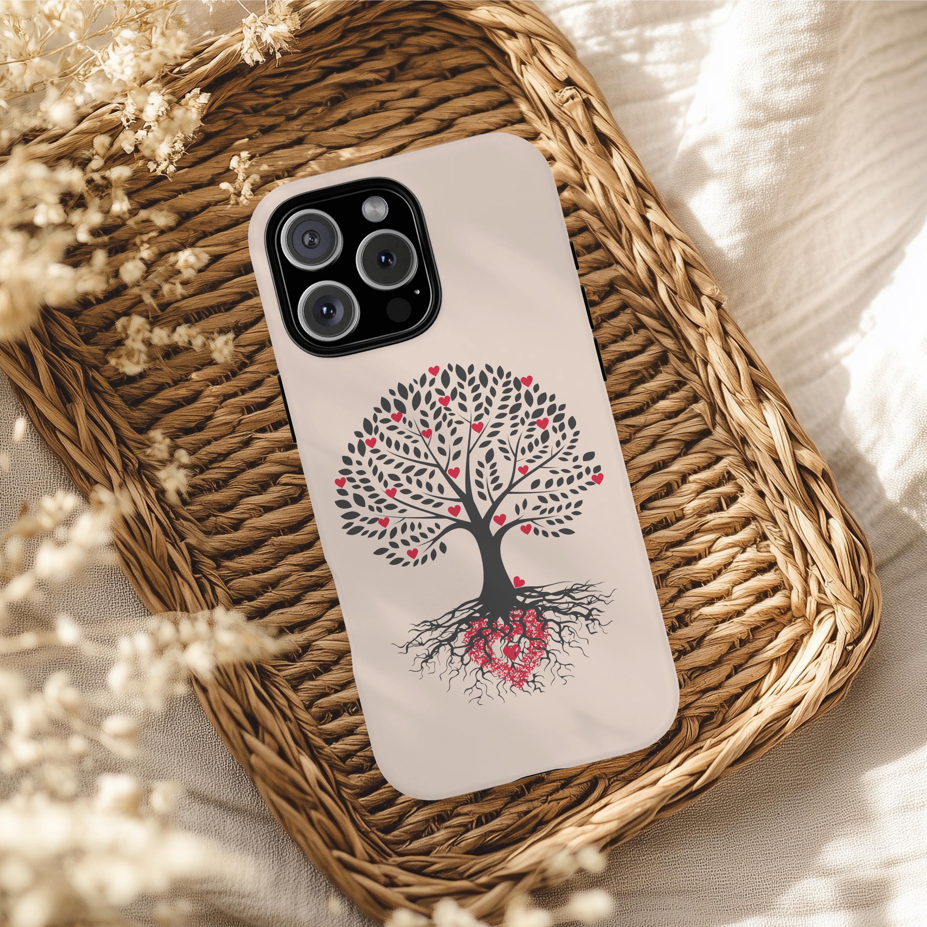 Mandala - Engraved Wood Phone Case