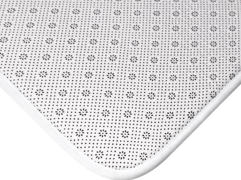 Custom Text Bath Mat, Custom YourDesign Bath Rug, Plush Non‑Slip Bath Mat, Personalized Gift, Choose Font Color & Background Message or Name image 7