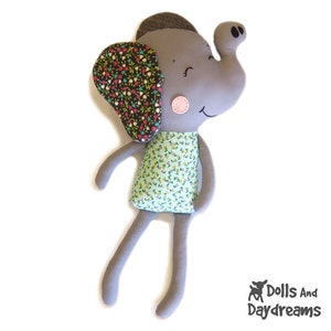 Elephant Sewing Pattern PDF Instant Download - Etsy