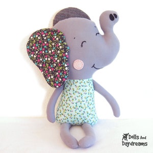 Elephant Sewing Pattern PDF Instant Download - Etsy