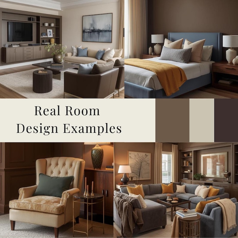 Sherwin Williams Grounded Brown Paint Color Palette: Color of the Month ...