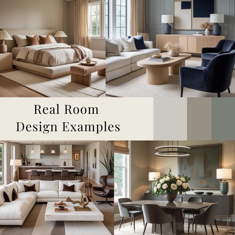 Sherwin Williams Greek Villa Color Palette: Whole Home Paint Scheme ...