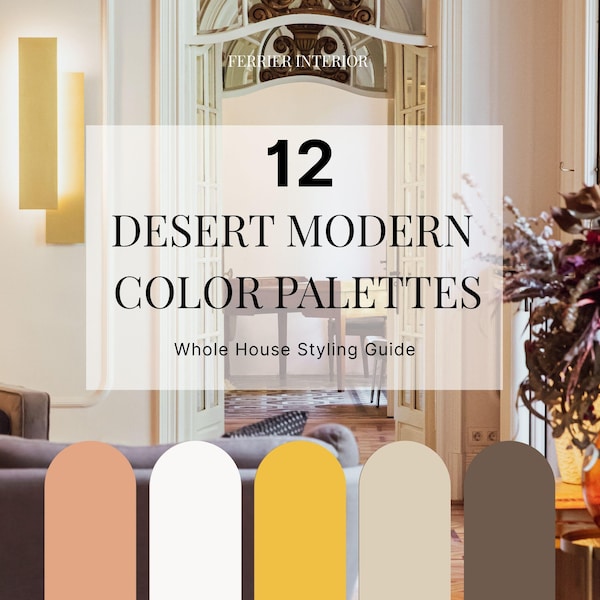 Desert Color Palette - Etsy