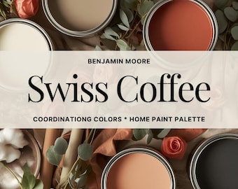 スイスコーヒー ベンジャミンムーア ハウスペイントパレット（PDFダウンロード）