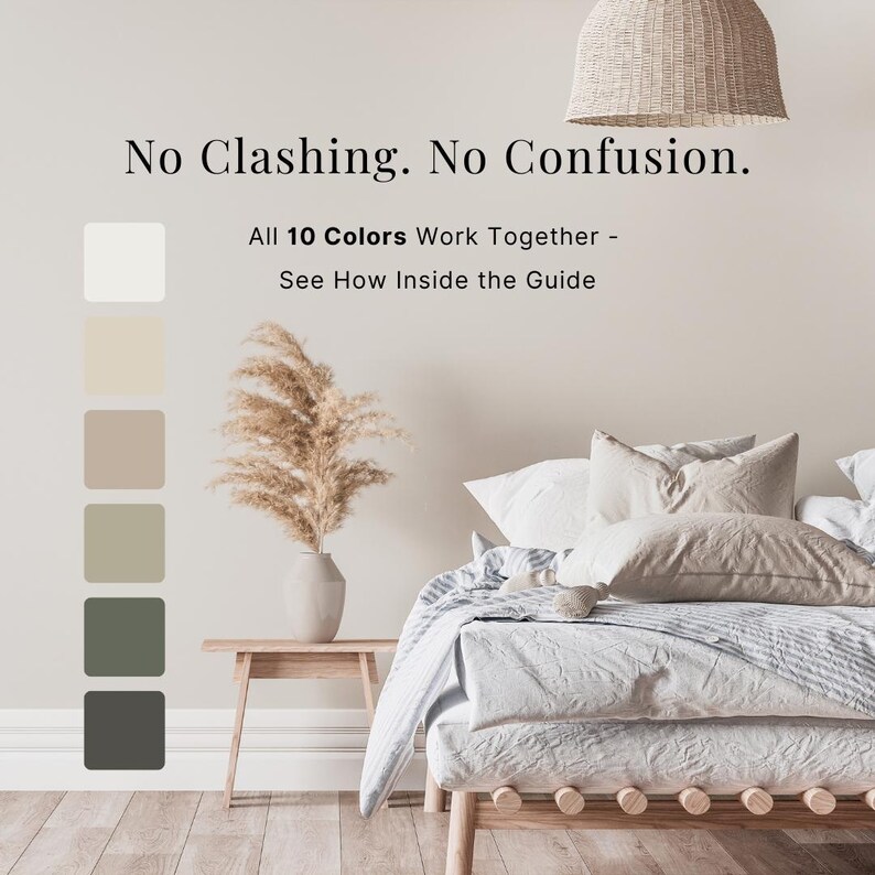 Rustic Farmhouse Color Palette: Sherwin Williams Whole Home Paint ...