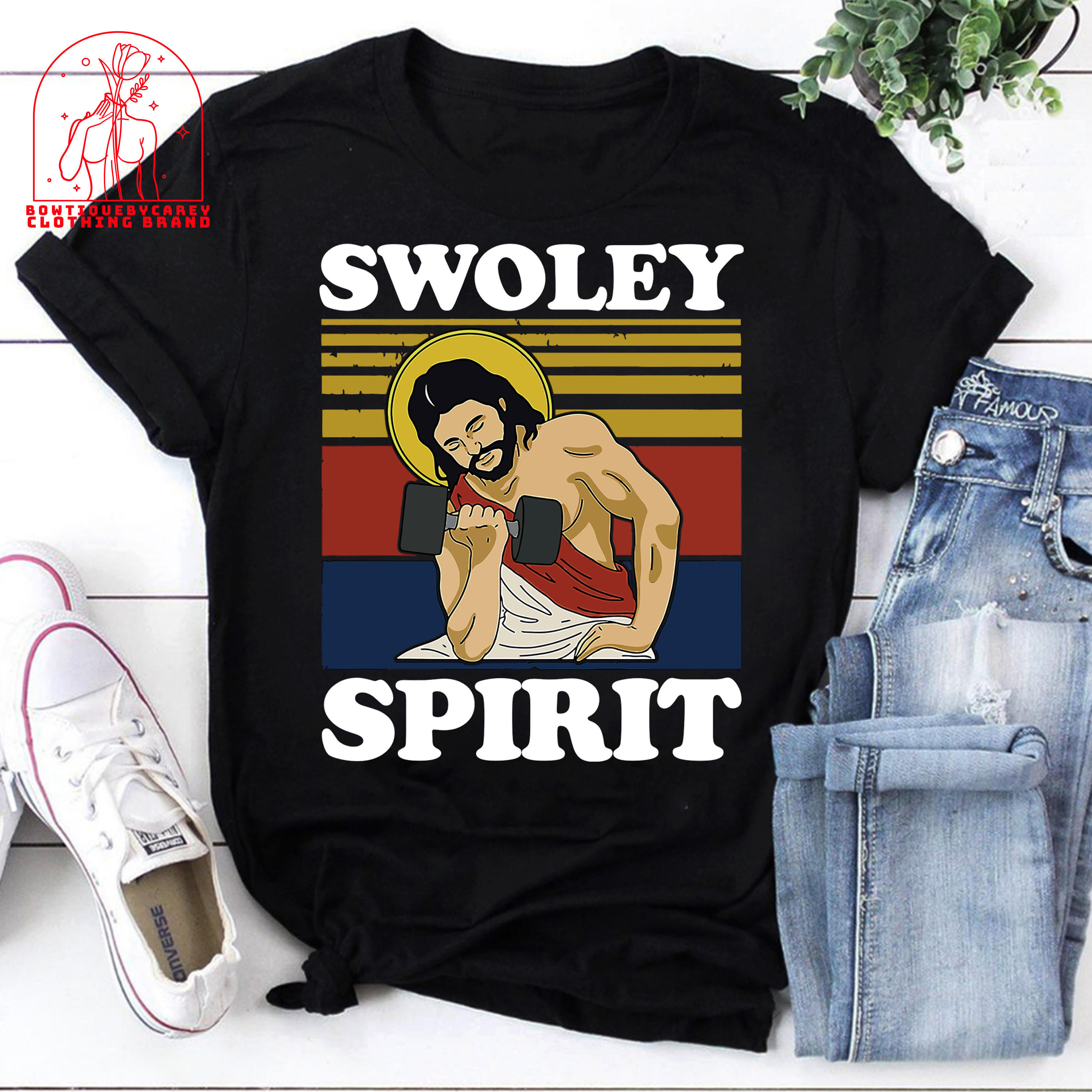 Discover Jesus Swoley Spirit Vintage T-Shirt, Jesus Shirt