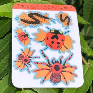 Bug Sticker Sheet