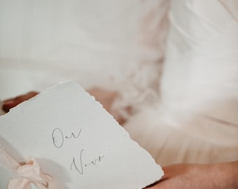 結婚の誓いの言葉を簡単に書く方法