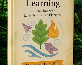 PAQUETE Diario de aprendizaje basado en la naturaleza: Recursos para la educación en el hogar (Descarga digital)
