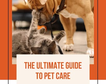 Paquete imprimible de cuidado de mascotas: Lista de verificación para cachorros, recetas de premios, registro de actividades (descarga en PDF tamaño A4)