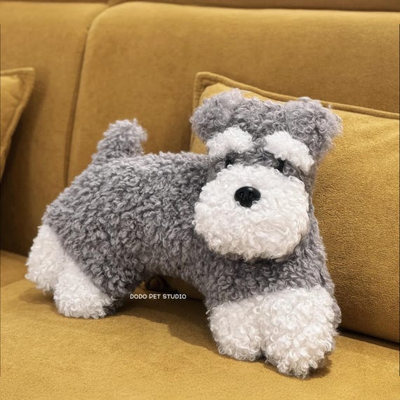 Pillow Chum Miniature Schnauzer Pillow Scottie The Schnauzer