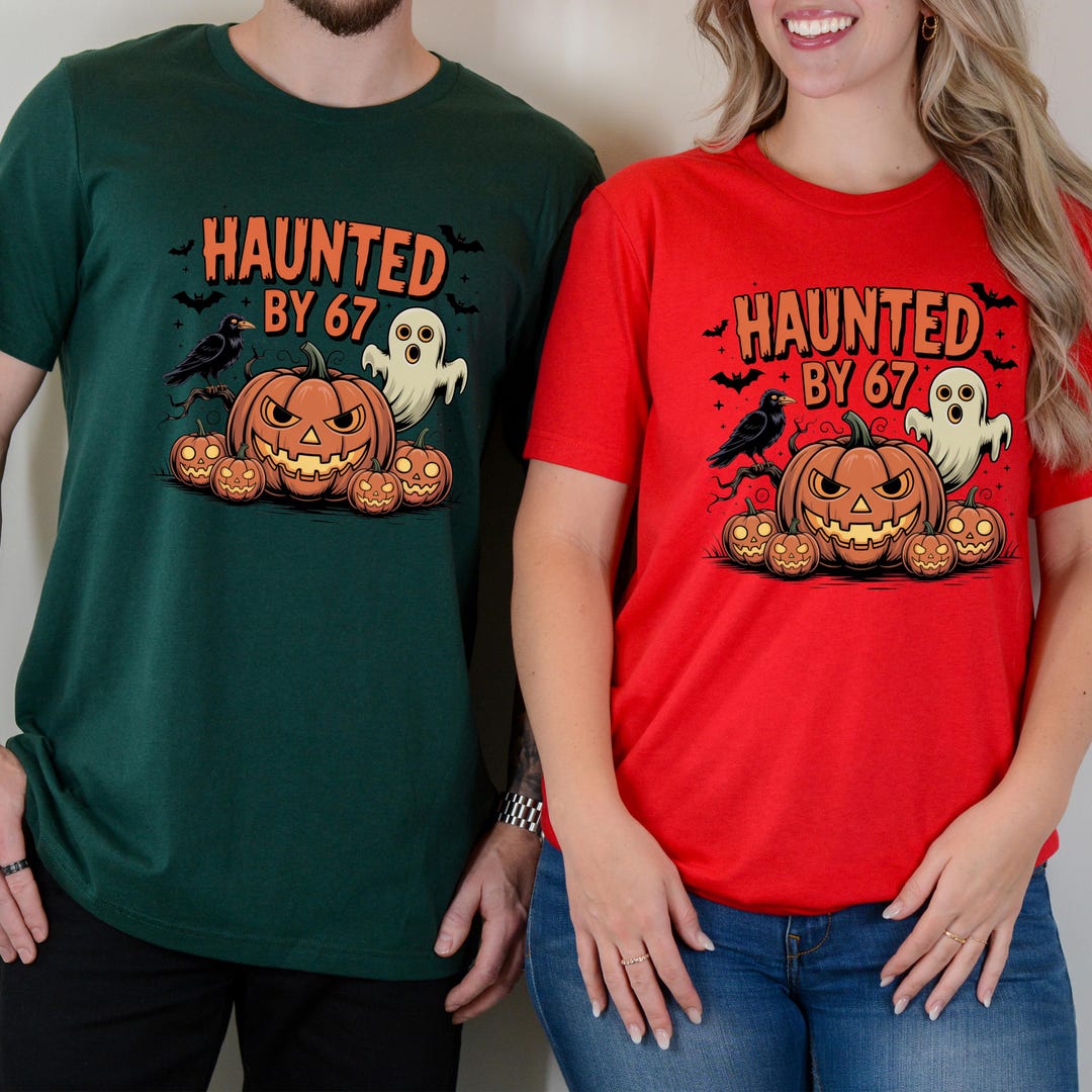 Six Seven Meme Shirt – Haunted by 6 7 Tiktok Viral Quote Tee – Funny ...