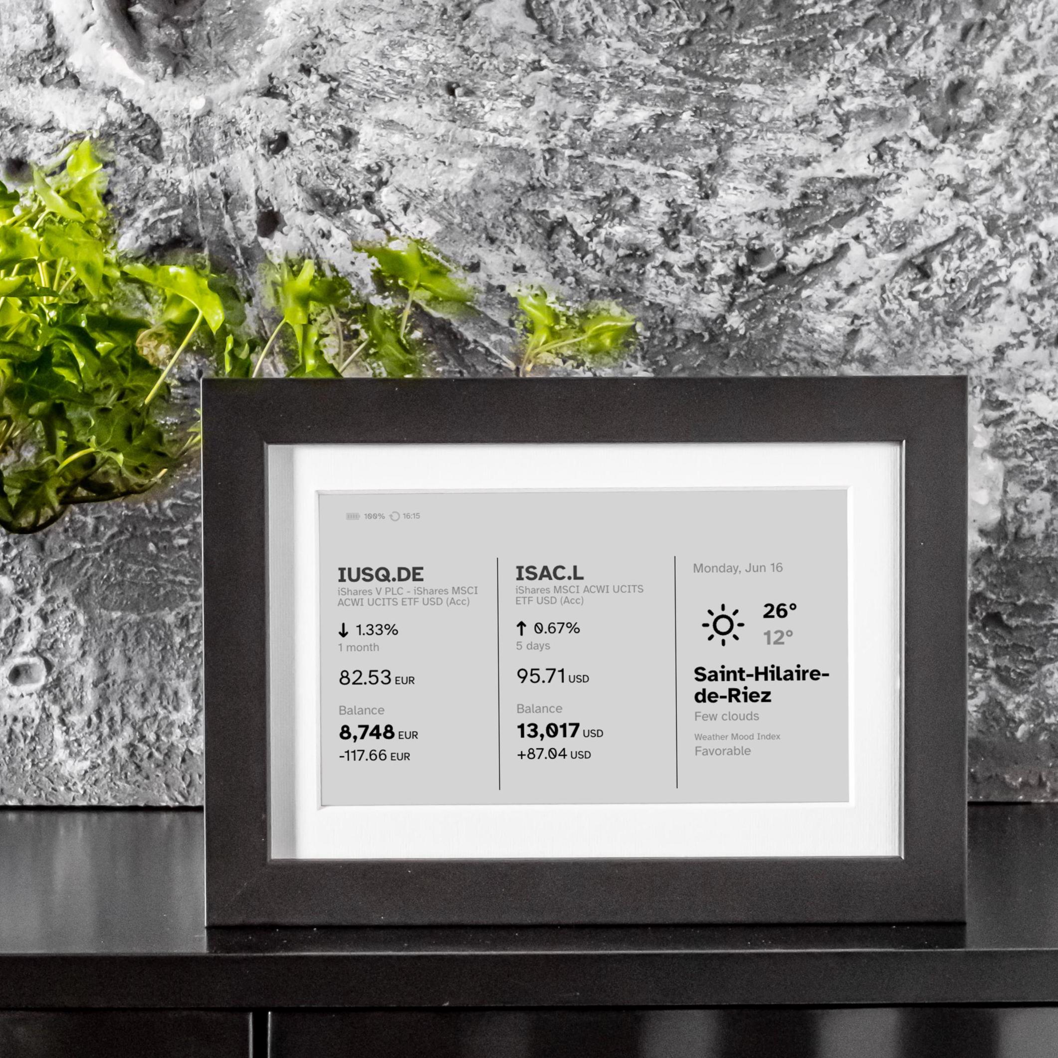 Bitcoin Live Price Ticker: Wireless Crypto, Stocks, ETF Display, Battery  Powered (black) - Etsy