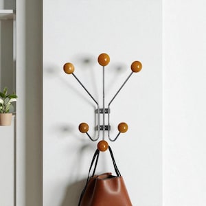 Gancho de pared de metal / Perchero / Organizador de entrada / Decoración minimalista moderna / Regalos / Organización / Arte de pared / Montaje en pared