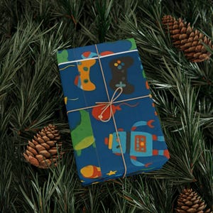 Children’s Birthday Wrapping Paper – Fun & Colorful Gift Wrap for Boys or Girls, Party Present Paper, Kids Celebration Gift Packaging
