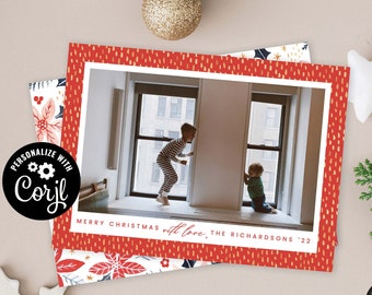 Dots with Love Holiday Card