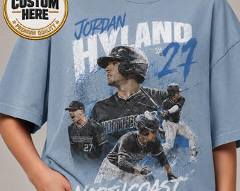 Camiseta de béisbol personalizada estilo bootleg, opción de gráfico de jugador de béisbol, camiseta de béisbol personalizada con tu nombre y número, nombre de equipo de béisbol personalizado