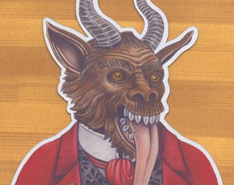 Krampus magnet