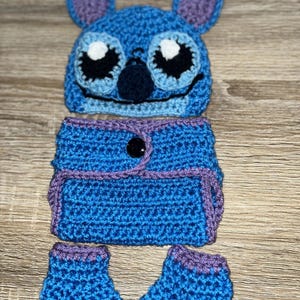 Crochet Stitch baby costume
