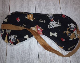 EYEMASK Sleep Mask Soft Faux Lamb Cotton Washable