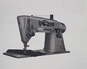 VINTAGE SINGER 500 and 500A Sewing Machine Printed Copy of the Instruction Manual