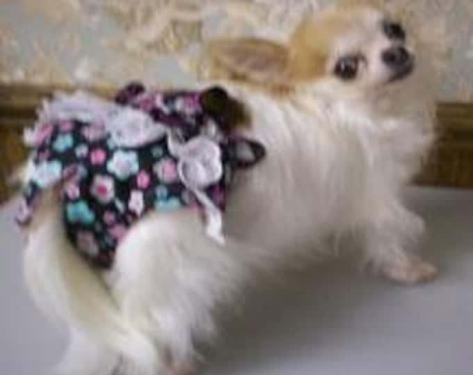 Featured listing image: FEMALE Doggie Diapers Bitches Britches Sanitary Bladder Panty Washable Garment Potty Training 5 Sizes