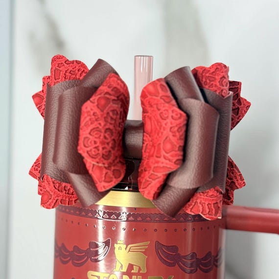Red Velvet Valentines Stanley Bow