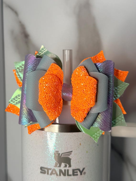 Sunrise Spiral Stanley Tumbler Bow