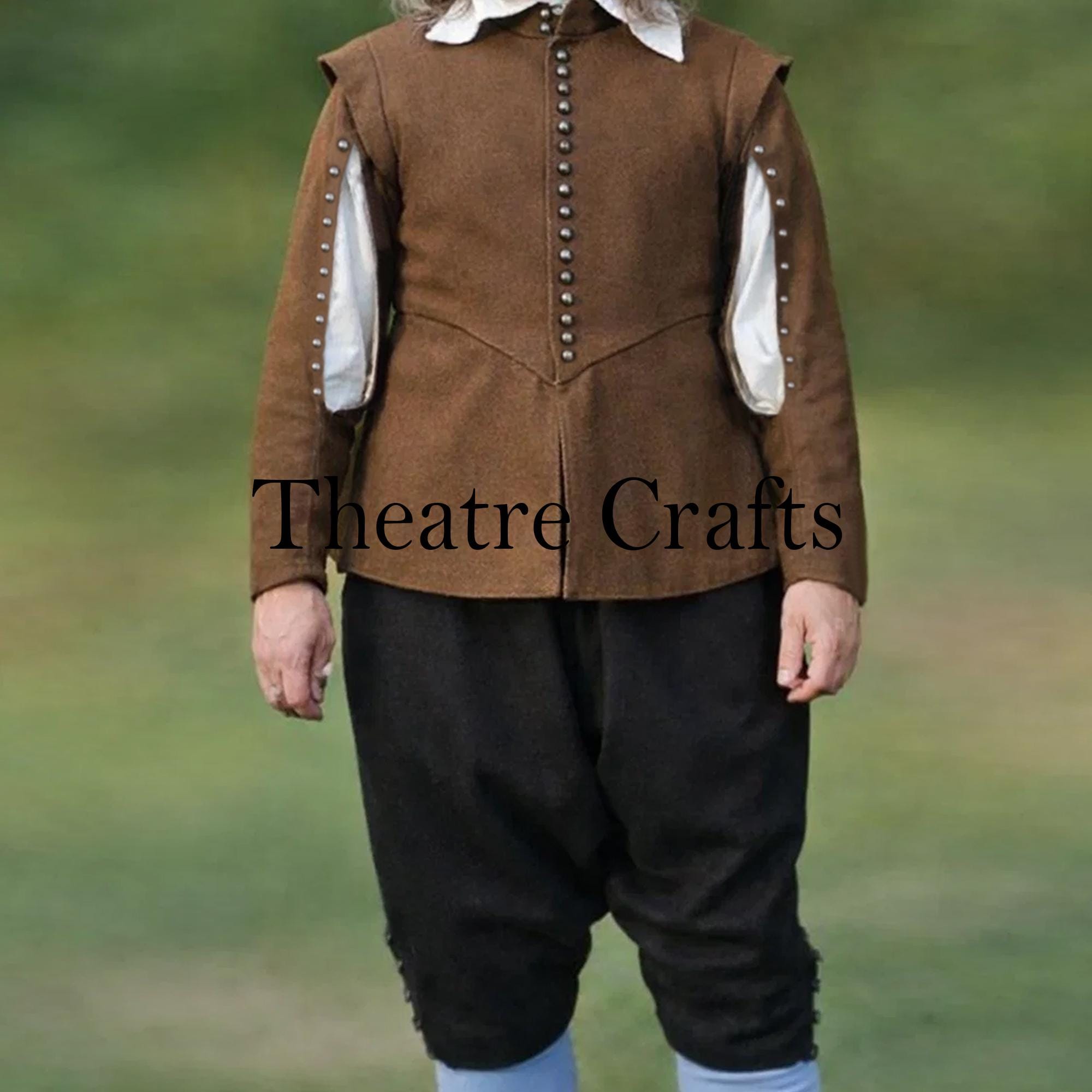 17th Century Renaissance Jacket for Men – Historical Reenactment & LARP ...