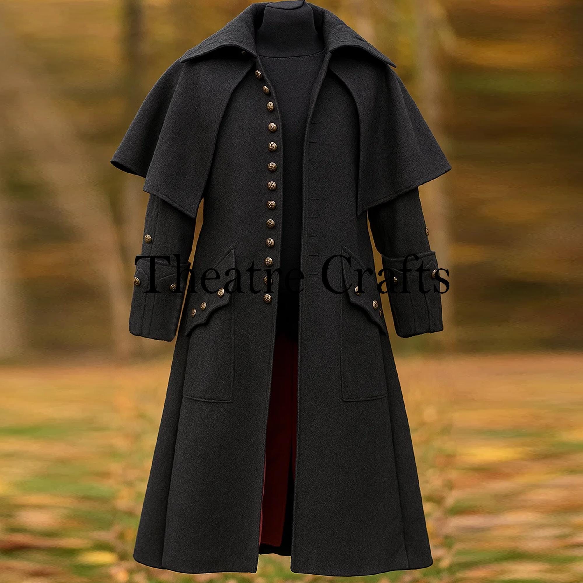 Military Cape Coat - Etsy
