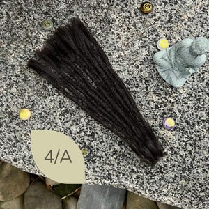 Human Hair Dreadlock Extensions: Crochet Locs, 10 Pcs, 13 different colours image 11