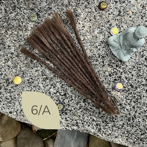 Human Hair Dreadlock Extensions: Crochet Locs, 10 Pcs, 13 different colours image 9