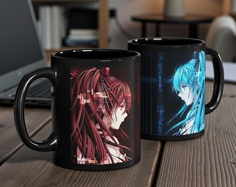 Hatsune Miku Dual Color Mug - Otaku Gift - Anime Lover Birthday Present