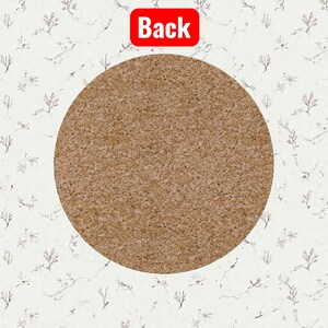 Studio Ghibli Inspired Cork-Back Coaster | Totoro & Spirited Away Art Drink Coaster | Set A image 20