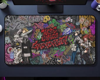Gachiakuta Rudo Mouse Pad - Anime Graffiti Desk Mat, Dark Fantasy Manga Art, Gamer Mousepad, Otaku Desk Decor