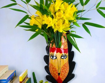 Bunny Hanging Wall Vase