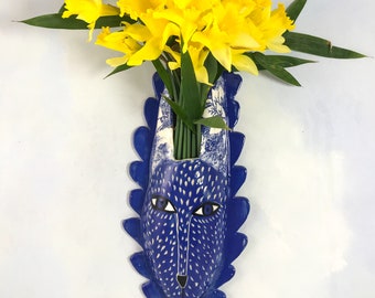 Bunny Hanging Wall Vase